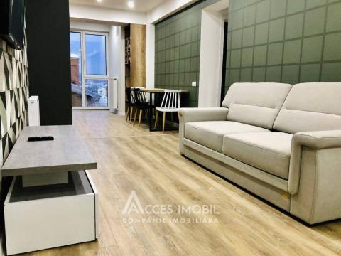 Chirie! Bloc Nou! str. B. P. Hașdeu, Centru, 1 cameră + living. Euroreparație!: 4