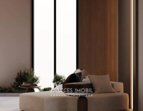 Sculeni, Calea Ieșilor: 1 cameră + living. Variantă albă!: 4