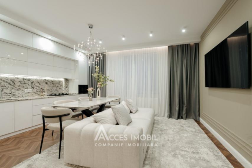 DEVELCO! Улица Г. Александреску, Буюкани, 2 спальни + гостиная. Ремонт премиум-класса!: 1