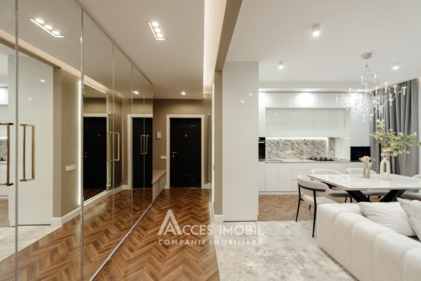 DEVELCO! Улица Г. Александреску, Буюкани, 2 спальни + гостиная. Ремонт премиум-класса!: 5