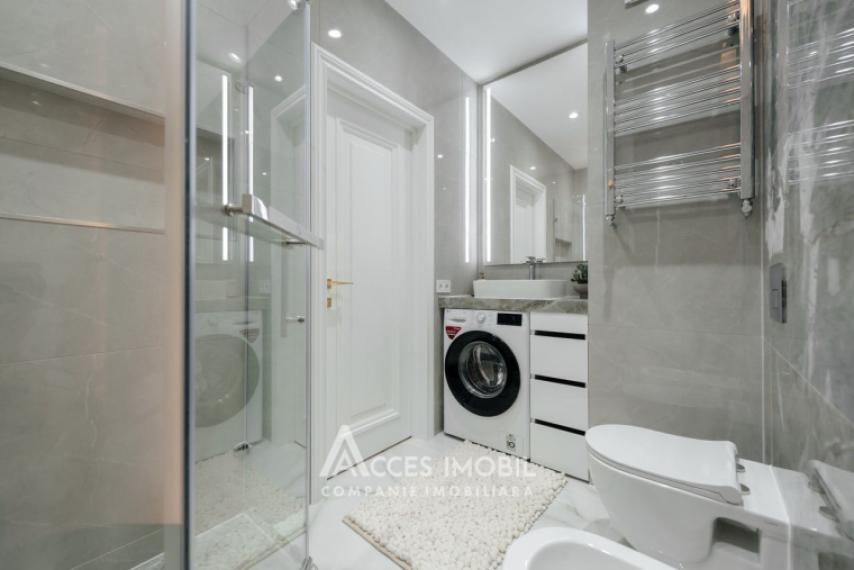 DEVELCO! Улица Г. Александреску, Буюкани, 2 спальни + гостиная. Ремонт премиум-класса!: 12