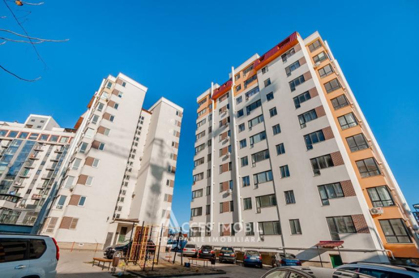 Bloc Nou! Durlești, str. Nicolae Dimo, 1 cameră + living! Euroreparație!: 11