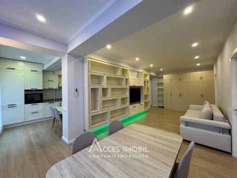 LAGMAR! str. Bogdan Voievod, Râșcani, 2 camere + living. Euroreparație!: 2