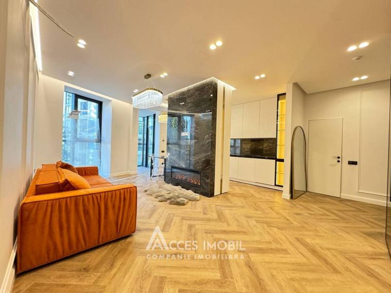 Chirie! Bloc Nou! Centru, bd. Ștefan cel Mare, 1 cameră + living. Euroreparație! Design Individual!: 0