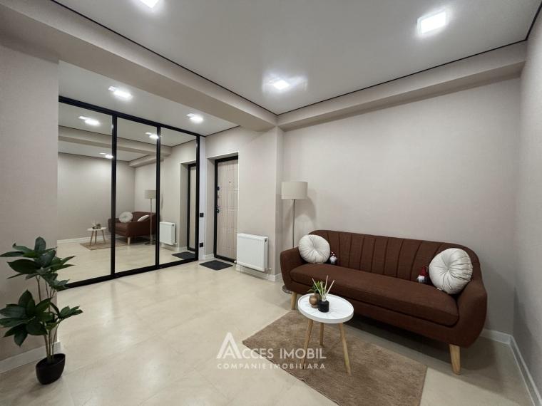 Bloc Nou! str. Nicolae Dimo, Durlești, 3 camere + living. Euroreparație!: 2