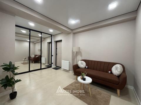 Bloc Nou! str. Nicolae Dimo, Durlești, 3 camere + living. Euroreparație!: 2