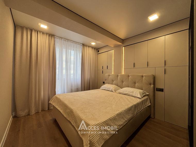 Bloc Nou! str. Nicolae Dimo, Durlești, 3 camere + living. Euroreparație!: 5