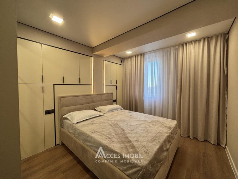 Bloc Nou! str. Nicolae Dimo, Durlești, 3 camere + living. Euroreparație!: 6