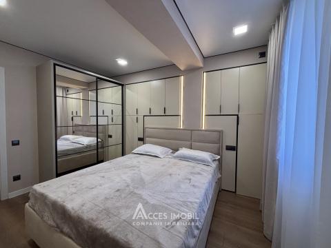 Bloc Nou! str. Nicolae Dimo, Durlești, 3 camere + living. Euroreparație!: 8