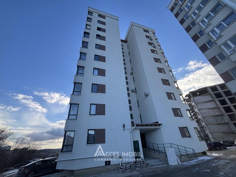 Bloc Nou! str. Nicolae Dimo, Durlești, 3 camere + living. Euroreparație!: 14