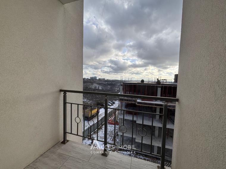 Bloc Nou! str. Nicolae Dimo, Durlești, 3 camere + living. Euroreparație!: 13