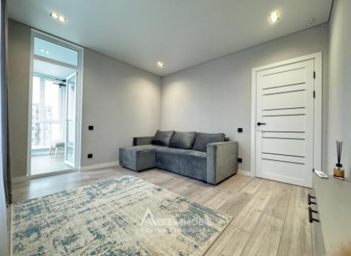 Chirie! Bloc Nou! bd. Renașterii, Centru, 2 camere. Euroreparație!: 3