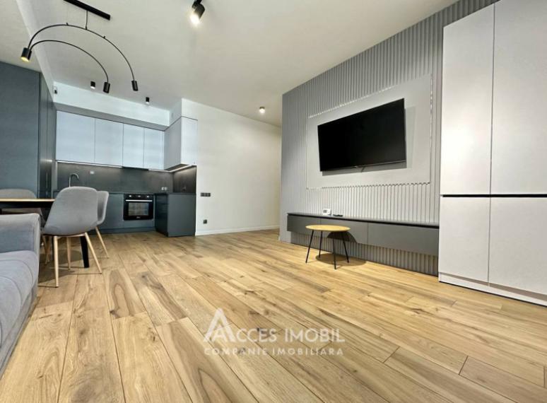 OASIS! Bogdan Voievod street, Riscani, 1 room + living. Euro Repair!: 4