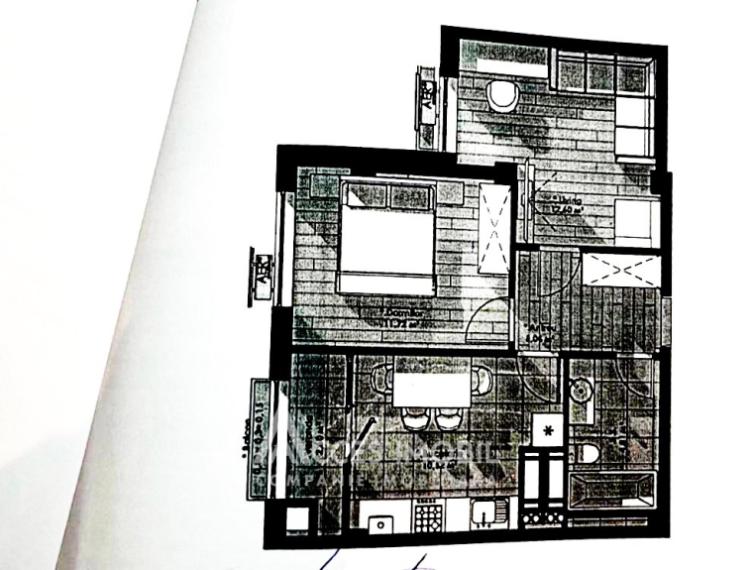 Pamir Construct! Botanica, str. Ghica Vodă, 2 camere + living! Varianta Albă!: 1