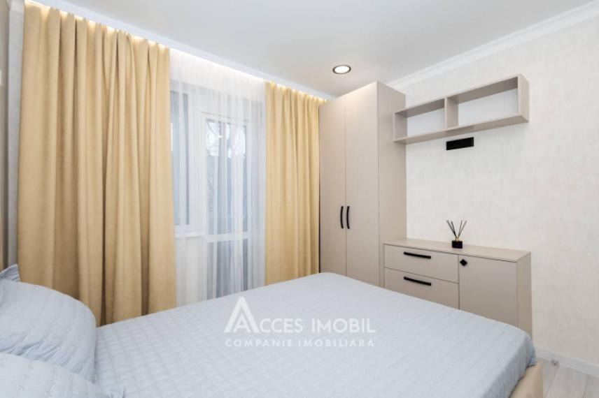 Botanica, str. Hristo Botev, 2 camere + living. Euroreparație! De mijloc!: 3