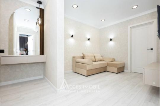 Botanica, str. Hristo Botev, 2 camere + living. Euroreparație! De mijloc!: 4