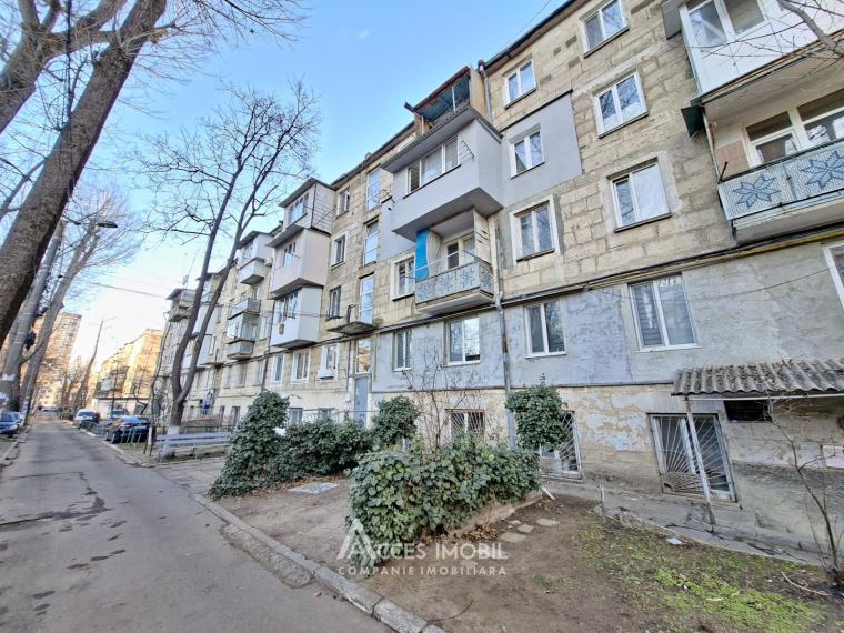 Botanica, str. Nicolae Titulescu, 2  camere + living! Euroreparație!: 11