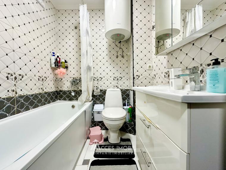 str-la. Studenților, Poșta Veche, 1 cameră + living. Euroreparație! De mijloc!: 5