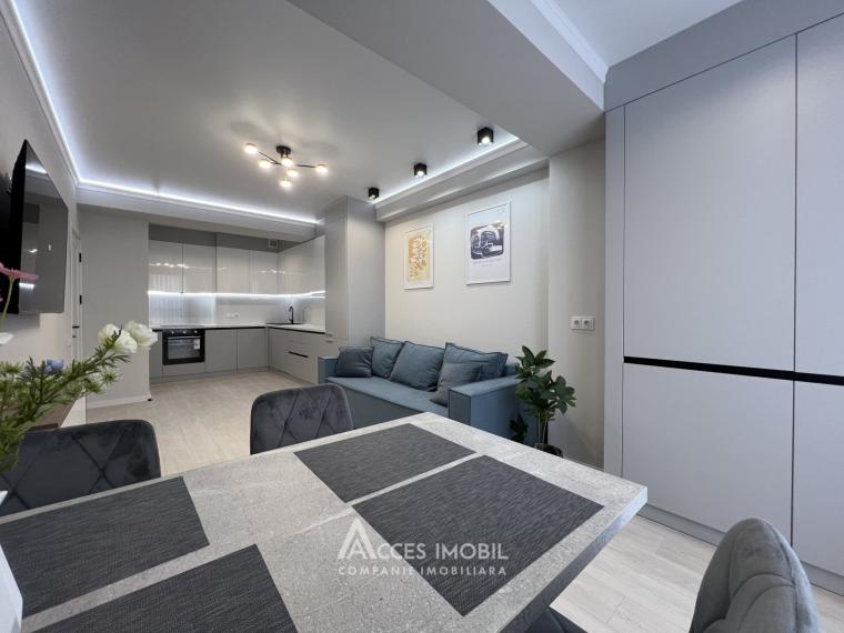 Estate Invest! Bloc Nou! Durlești, str. Ialoveni, 1 cameră + living. Euroreparație!: 2