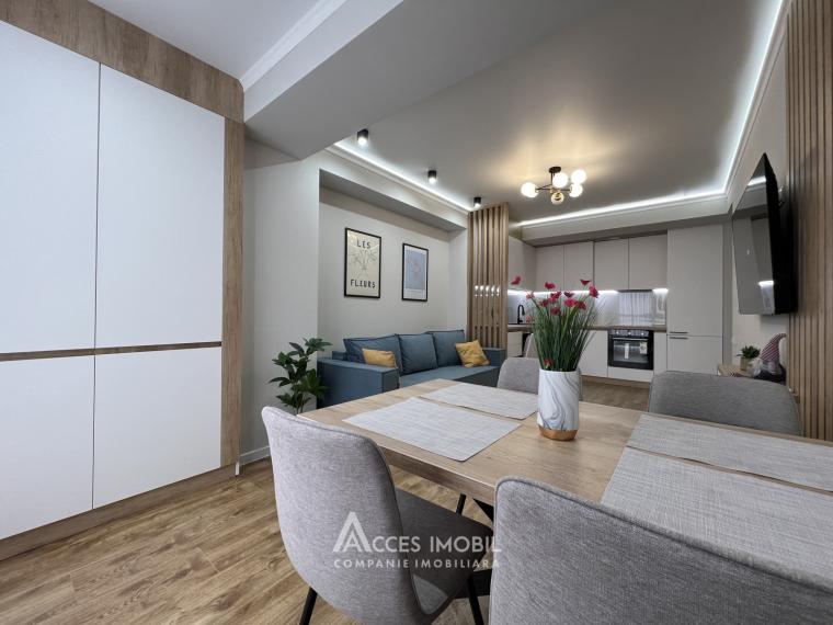 Estate Invest! Bloc Nou! Durlești, str. Ialoveni, 1 cameră + living. Euroreparație!: 0