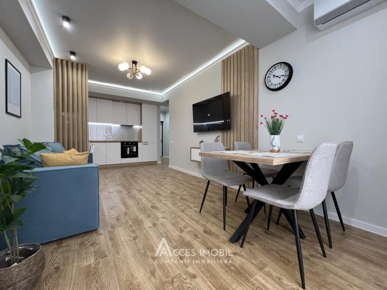 Estate Invest! Bloc Nou! Durlești, str. Ialoveni, 1 cameră + living. Euroreparație!: 1