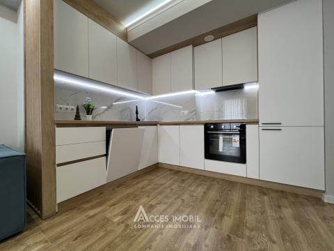 Estate Invest! Bloc Nou! Durlești, str. Ialoveni, 1 cameră + living. Euroreparație!: 4