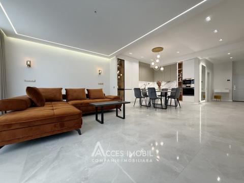 For Rent! New block! Center, Columna street, 3 rooms + living. Euro repair!: 3