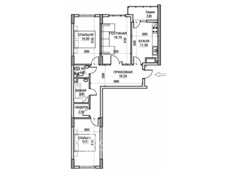 Exfactor! Ion Buzdugan street, Buiucani, 3 room + living. White version!: 2