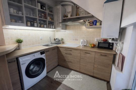 Botanica, str. N. Zelinski, 1 cameră + living. Euroreparație!: 4