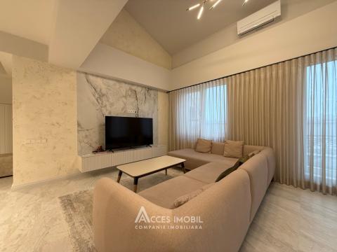 Bloc Nou! str. A. Bernardazzi, Centru, 3 camere + living! Reparație Premium!: 2