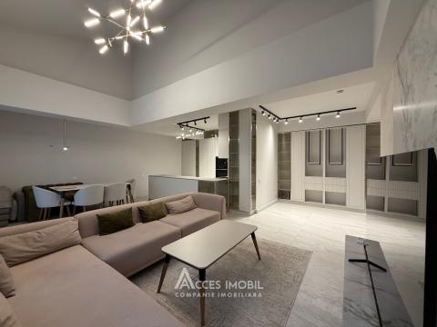 Bloc Nou! str. A. Bernardazzi, Centru, 3 camere + living! Reparație Premium!: 4