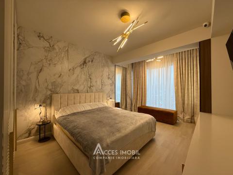 Bloc Nou! str. A. Bernardazzi, Centru, 3 camere + living! Reparație Premium!: 12