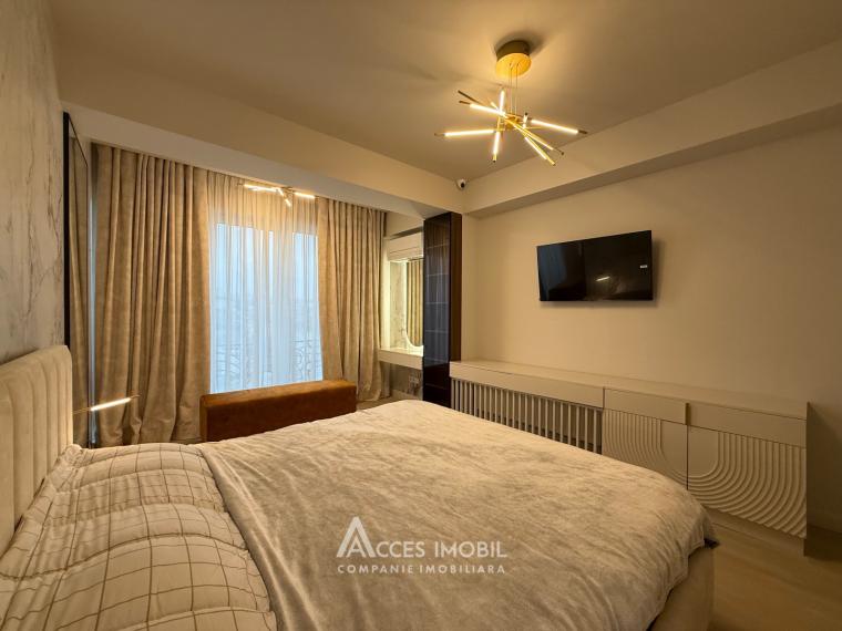 Bloc Nou! str. A. Bernardazzi, Centru, 3 camere + living! Reparație Premium!: 13