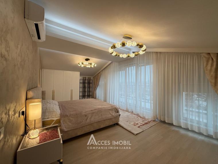 Bloc Nou! str. A. Bernardazzi, Centru, 3 camere + living! Reparație Premium!: 14