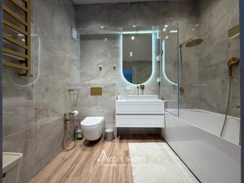 Bloc Nou! str. A. Bernardazzi, Centru, 3 camere + living! Reparație Premium!: 21