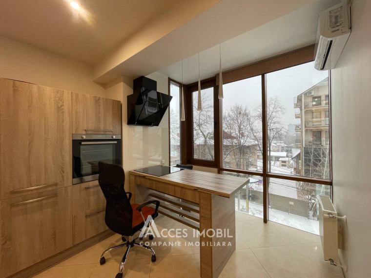 Chirie! Bloc Nou! Centru, str. Al. Bernardazzi, 1 cameră + living! Euroreparație!: 7