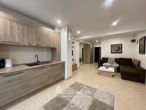 Chirie! Bloc Nou! Centru, str. Al. Bernardazzi, 1 cameră + living! Euroreparație!: 5