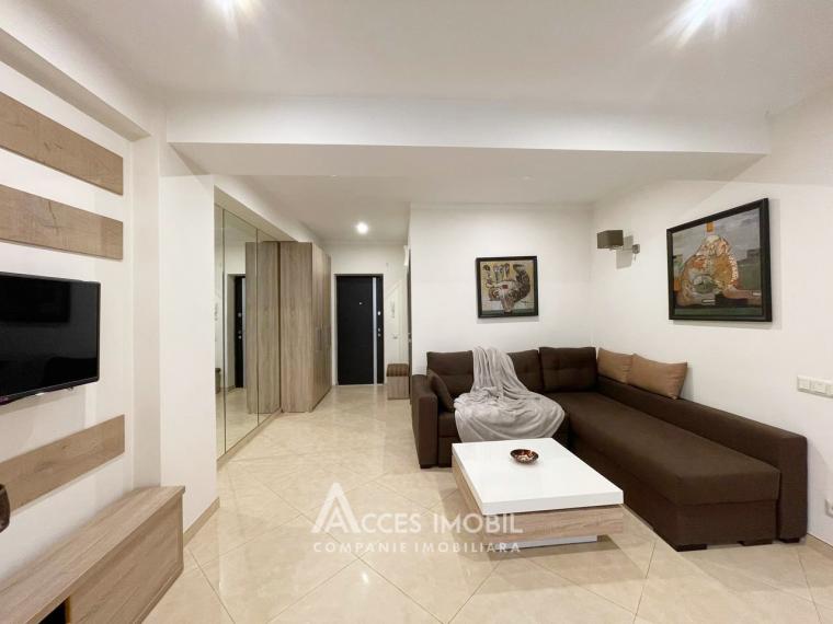 Chirie! Bloc Nou! Centru, str. Al. Bernardazzi, 1 cameră + living! Euroreparație!: 2