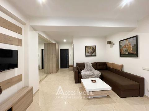 Chirie! Bloc Nou! Centru, str. Al. Bernardazzi, 1 cameră + living! Euroreparație!: 2