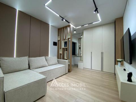 Exfactor! Новострой! Буюканы, ул. Ион Буздуган, 1 комната + гостиная. Ремонт премиум-класса!: 1