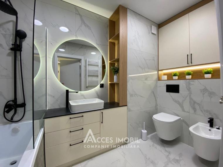 Exfactor! Новострой! Буюканы, ул. Ион Буздуган, 1 комната + гостиная. Ремонт премиум-класса!: 10