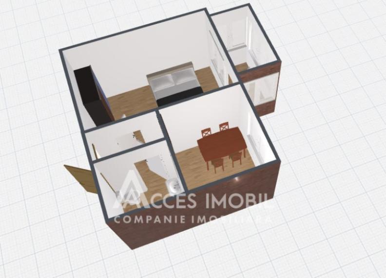 ул. Алеку Руссо, Рышкановка, 1 комнатa. Середина дома!: 1