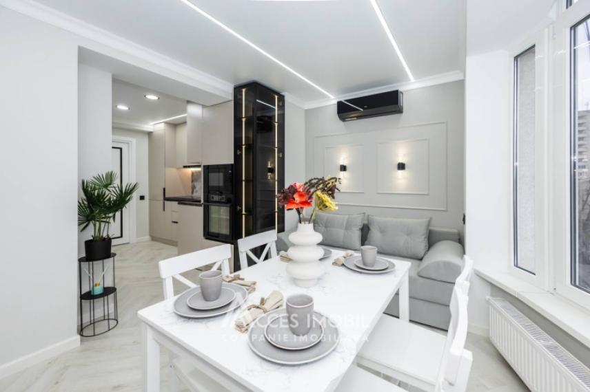 Центр, ул. Митрополит Дософтей, 1 комната + гостиная. Евроремонт!: 0