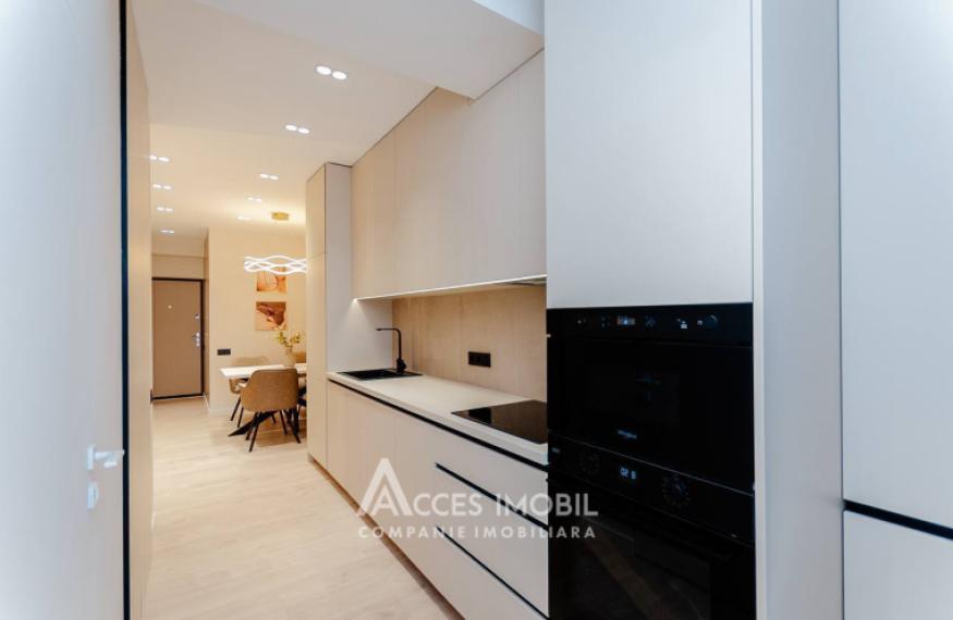 Новострой! Дурлешты, ул. Tудор Владимиреску, 1 комната + гостиная. Ремонт премиум-класса!: 4