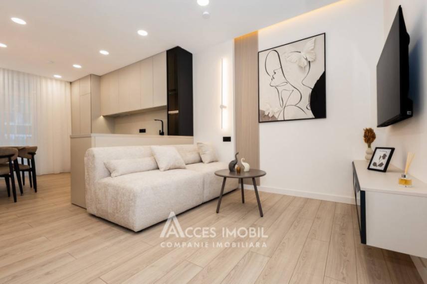 Новострой! Дурлешты, ул. Режина Елизавета, 1 комната + гостиная. Ремонт премиум-класса!: 3