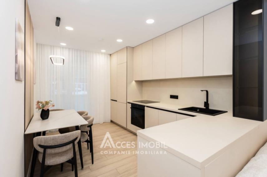 Новострой! Дурлешты, ул. Режина Елизавета, 1 комната + гостиная. Ремонт премиум-класса!: 4