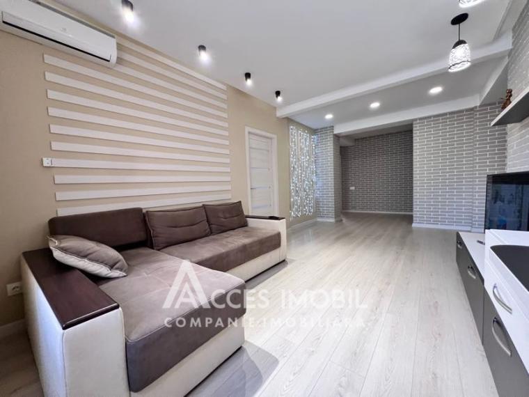 Dragalina! Botanica, str. Grenoble, 2 camere + living. Euroreparație!: 5