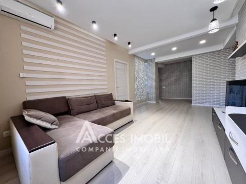 Dragalina! Botanica, str. Grenoble, 2 camere + living. Euroreparație!: 5