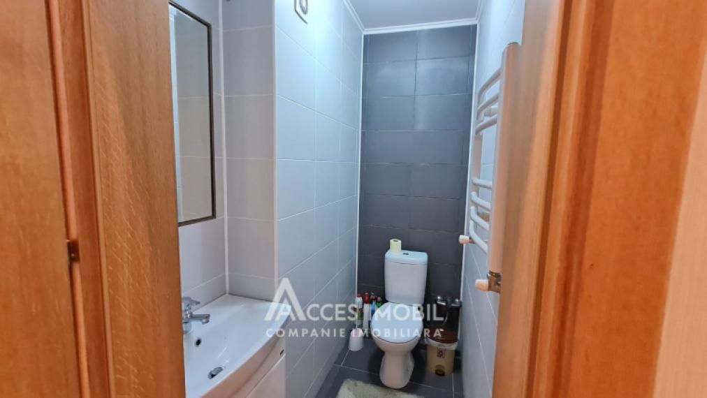 Basconslux! Centru, str. Lev Tolstoi, 1 cameră + living! Euroreparație!: 6