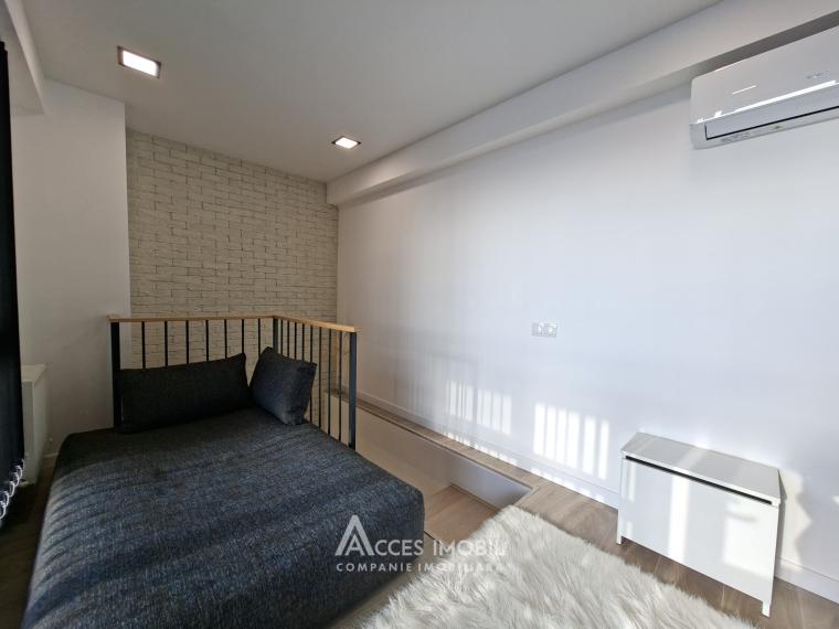 Horus! Rascani, Matei Basarab street, 2 rooms + living. Euro Repair! + Terrace!: 5